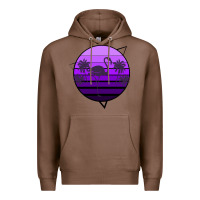Chestnut Flamingo Palm Premium Hoodie - Bettercallsaul