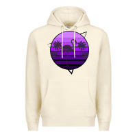 Sandshell Flamingo Palm Premium Hoodie - Bettercallsaul