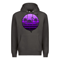 Smoke Flamingo Palm Premium Hoodie - Bettercallsaul