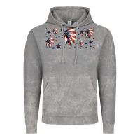 Cloud Rock patriotic native American headdress 16oz libbey cup Vintage Hoodie - HRA Design Shop