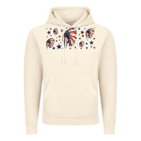 Vintage Artic patriotic native American headdress 16oz libbey cup Vintage Hoodie - HRA Design Shop