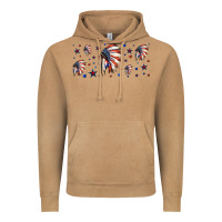 Vintage Camel patriotic native American headdress 16oz libbey cup Vintage Hoodie - HRA Design Shop
