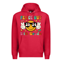 Cardinal peace out 2024 5th grade Premium Hoodie - JahusDesignShop