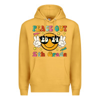 Mustard peace out 2024 5th grade Premium Hoodie - JahusDesignShop