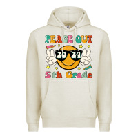 Oatmeal Heather peace out 2024 5th grade Premium Hoodie - JahusDesignShop
