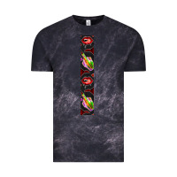 Cloud Black Halloween Key Fob Vintage Tee - BundleAndBundleShop
