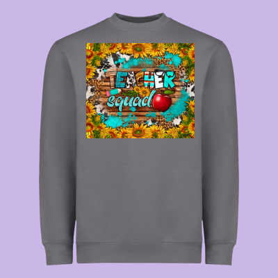 Teacher Squad Tumbler Heavyweight Sweatshirt Designed By Bundleandbundleshop