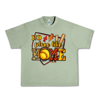 Oil Green no place like home softball Urban Heavy Tee - Jasminsmagicworld