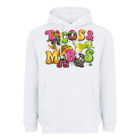 White tacos and margaritas Heavyweight Hoodie - LillyAllenDesigns