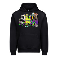 Black cna mardi gras certified nursing assistant Urban Hoodie - CowGirlArtShop