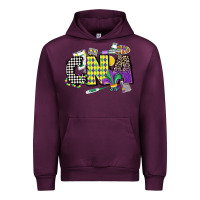 Mauve Wine cna mardi gras certified nursing assistant Urban Hoodie - CowGirlArtShop