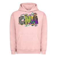 Pigment Salmon cna mardi gras certified nursing assistant Urban Hoodie - CowGirlArtShop