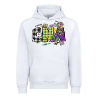 White cna mardi gras certified nursing assistant Urban Hoodie - CowGirlArtShop