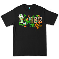 Black st.patricks nurse life Premium Tee - BarkalooDesign