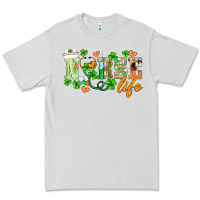 Dove Grey st.patricks nurse life Premium Tee - BarkalooDesign