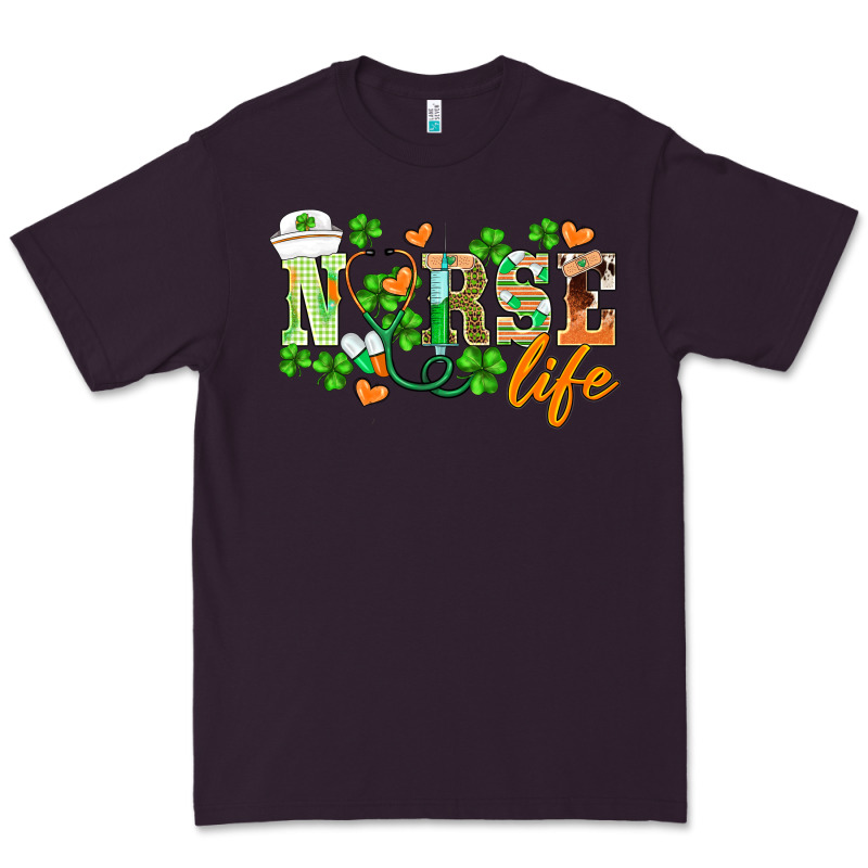 St.patricks Nurse Life Premium Tee by BarkalooDesign | Teevron