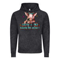 Vintage Black don't go bacon my heart Vintage Hoodie - CowhideDigitalArt