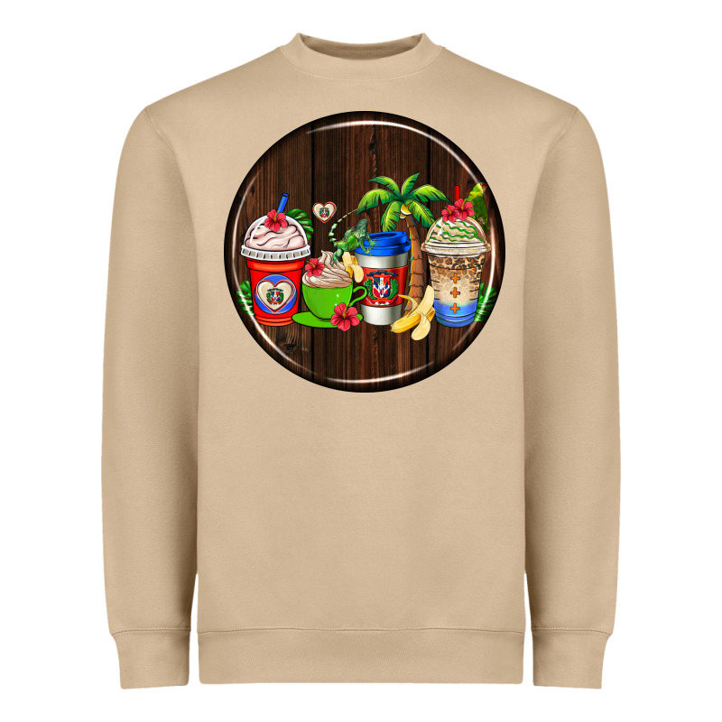 Dominican Republic Coasters Heavyweight Sweatshirt by AdoDesignShop | Teevron