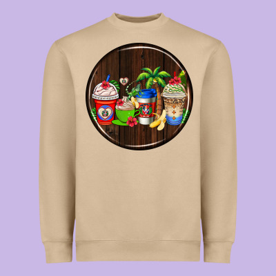 Dominican Republic Coasters Heavyweight Sweatshirt Designed By Adodesignshop