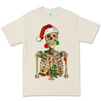 Bone Christmas Skeleton Premium Tee - RanaPortraitStore