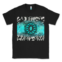 Black gemstone cowhide Classic Tee - AdoDesignShop