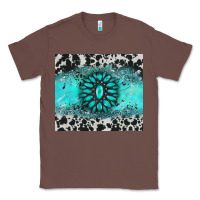 Chestnut gemstone cowhide Classic Tee - AdoDesignShop