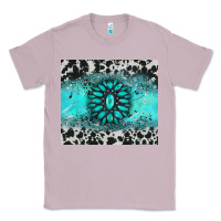 Lilac gemstone cowhide Classic Tee - AdoDesignShop