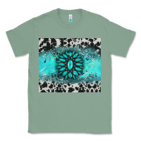 Sage gemstone cowhide Classic Tee - AdoDesignShop