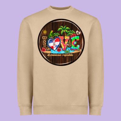Dominican Republic Coasters Heavyweight Sweatshirt Designed By Adodesignshop