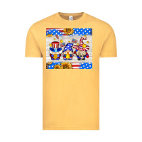 Vintage Mustard American gnomes Vintage Tee - AdoDesignShop