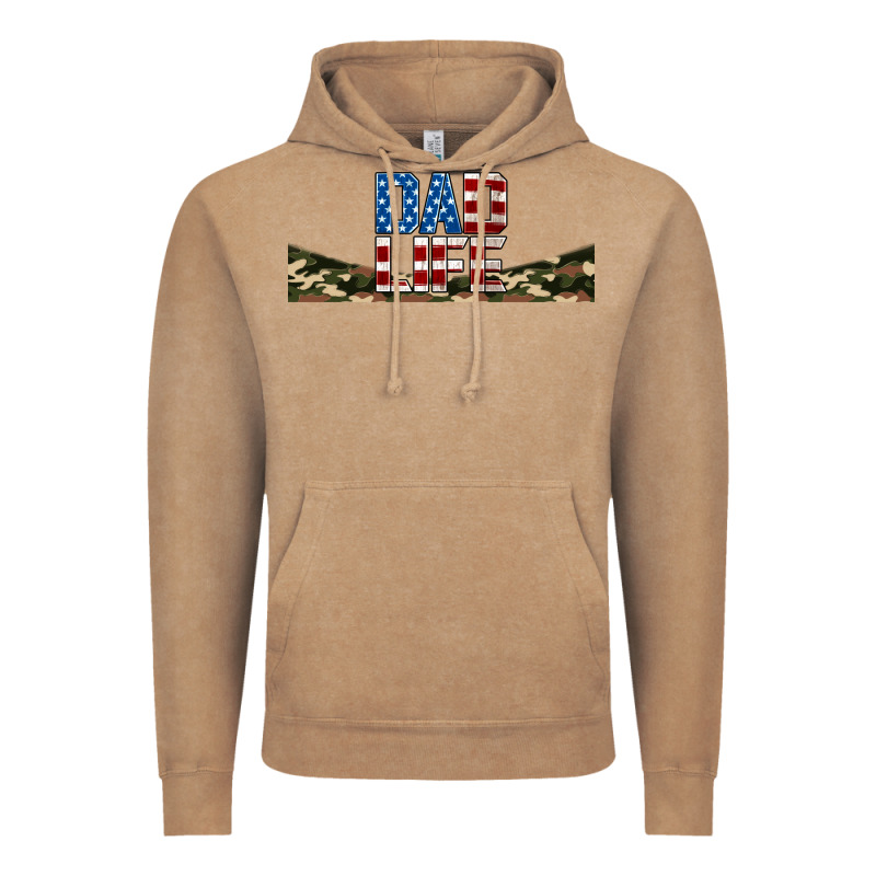 Patriotic Dad Life 16oz Libbey Cup Vintage Hoodie by HRA Design Shop | Teevron
