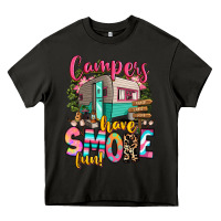 Asphalt campers have smore fun Heavy Core Tee - RanaPortraitStore