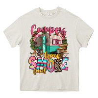 Cream campers have smore fun Heavy Core Tee - RanaPortraitStore