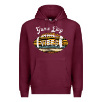 Burgundy Game Day Vibes Premium Hoodie - Bettercallsaul
