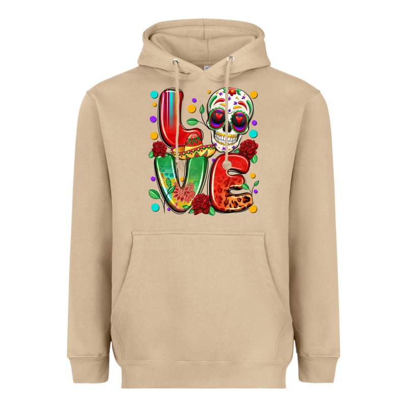 Cinco De Mayo Love Heavyweight Hoodie by LillyAllenDesigns | Teevron