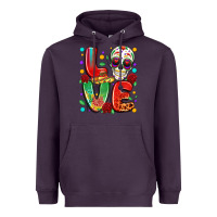 Plum cinco de mayo love Heavyweight Hoodie - LillyAllenDesigns