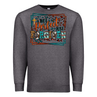 Charcoal Heather Not perfect just forgiven Premium Sweatshirt - LillyAllenDesigns