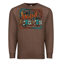 Chestnut Not perfect just forgiven Premium Sweatshirt - LillyAllenDesigns
