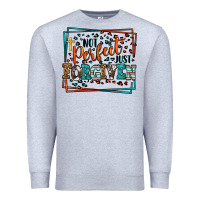 Heather Grey Not perfect just forgiven Premium Sweatshirt - LillyAllenDesigns