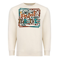 Sandshell Not perfect just forgiven Premium Sweatshirt - LillyAllenDesigns