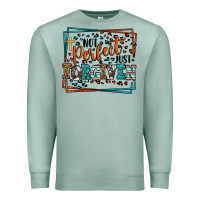 Seafoam Not perfect just forgiven Premium Sweatshirt - LillyAllenDesigns