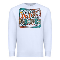 White Not perfect just forgiven Premium Sweatshirt - LillyAllenDesigns