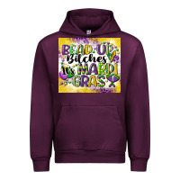 Mauve Wine bead up bitches Urban Hoodie - CowGirlArtShop