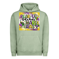 Pigment Oil Green bead up bitches Urban Hoodie - CowGirlArtShop