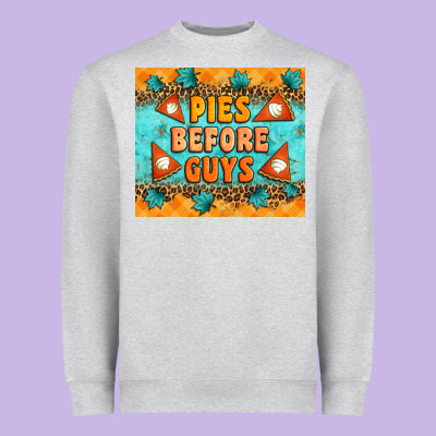 Pies Before Guys Heavyweight Sweatshirt Designed By Artiststas