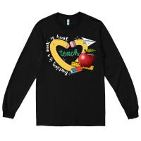 Black teaching is a work of heart Long Sleeve Tee - JahusDesignShop