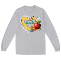 Moon Dust teaching is a work of heart Long Sleeve Tee - JahusDesignShop