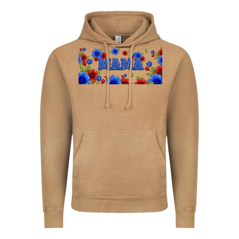 Floral American Mama 16oz Libbey Cup Vintage Hoodie by HRA Design Shop | Teevron