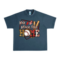 Midnight Navy no place like home baseball Urban Heavy Tee - Jasminsmagicworld