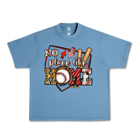 Pebble Blue no place like home baseball Urban Heavy Tee - Jasminsmagicworld